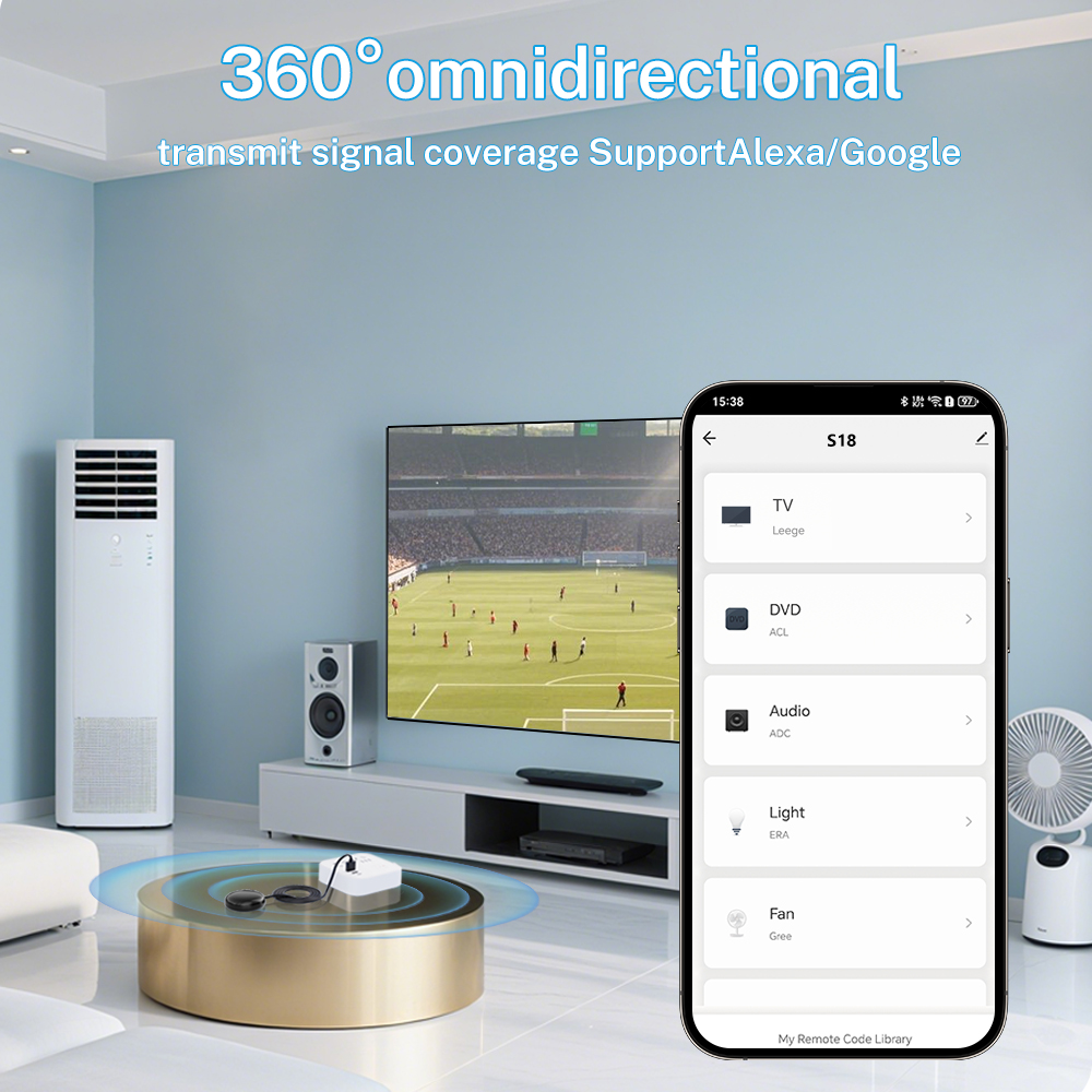 Tuya WiFi Smart IR Remote Cont - Ir Blaster Universal ulasan dan harga