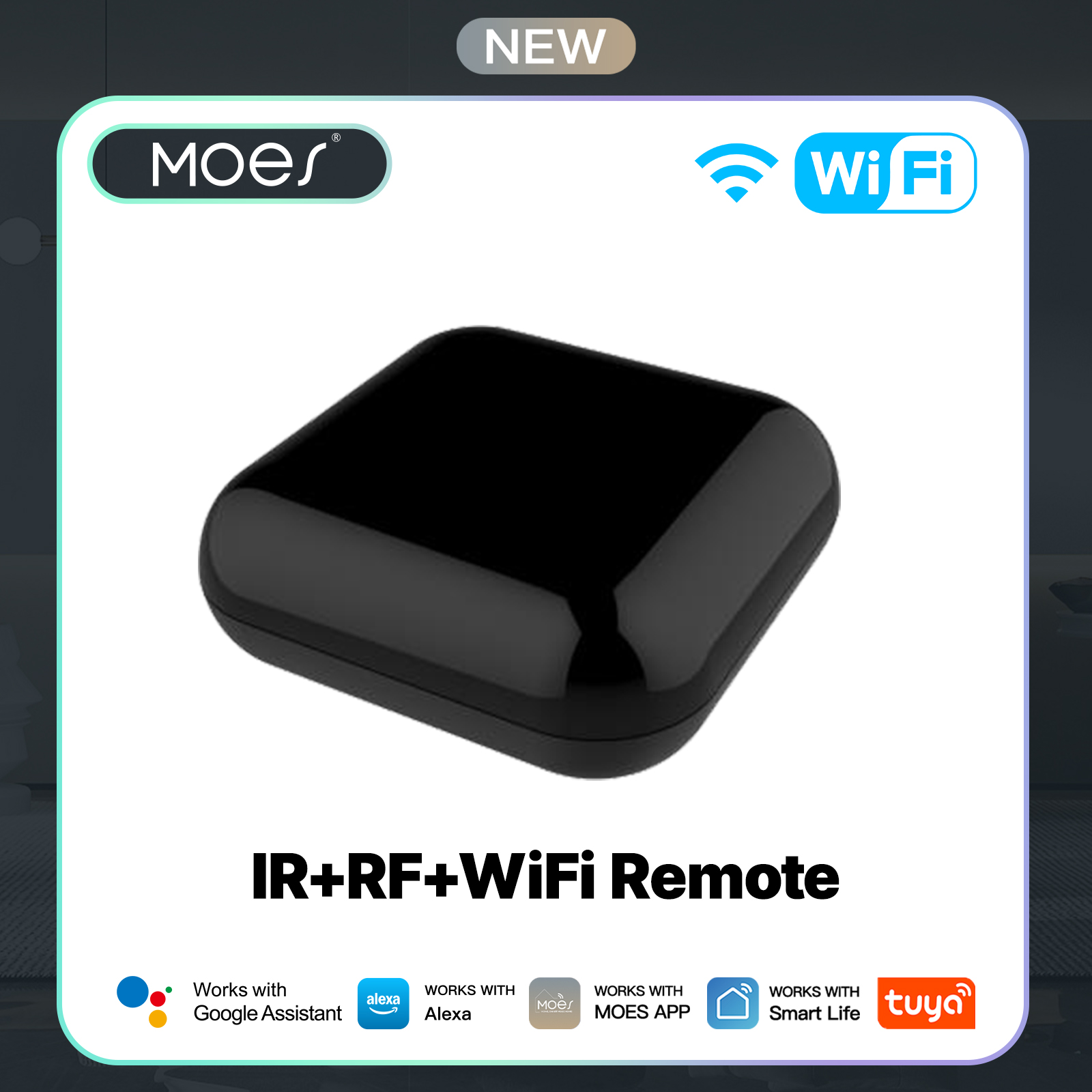 MOES Tuya WiFi IR RF Remote fo - Ir Blaster Universal ulasan dan harga
