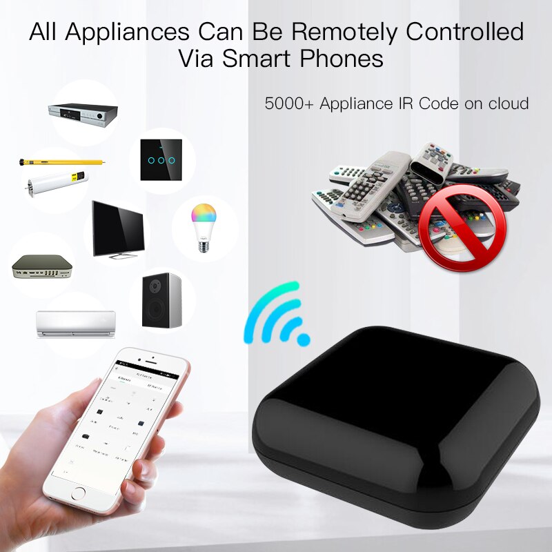 MOES Tuya WiFi IR RF Remote fo - Ir Blaster Universal ulasan dan harga