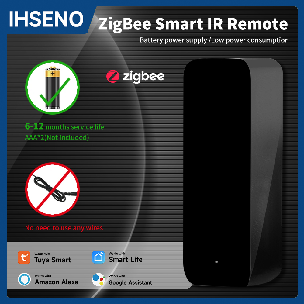 Tuya ZigBee Smart IR Remote Co - Ir Blaster Universal ulasan dan harga