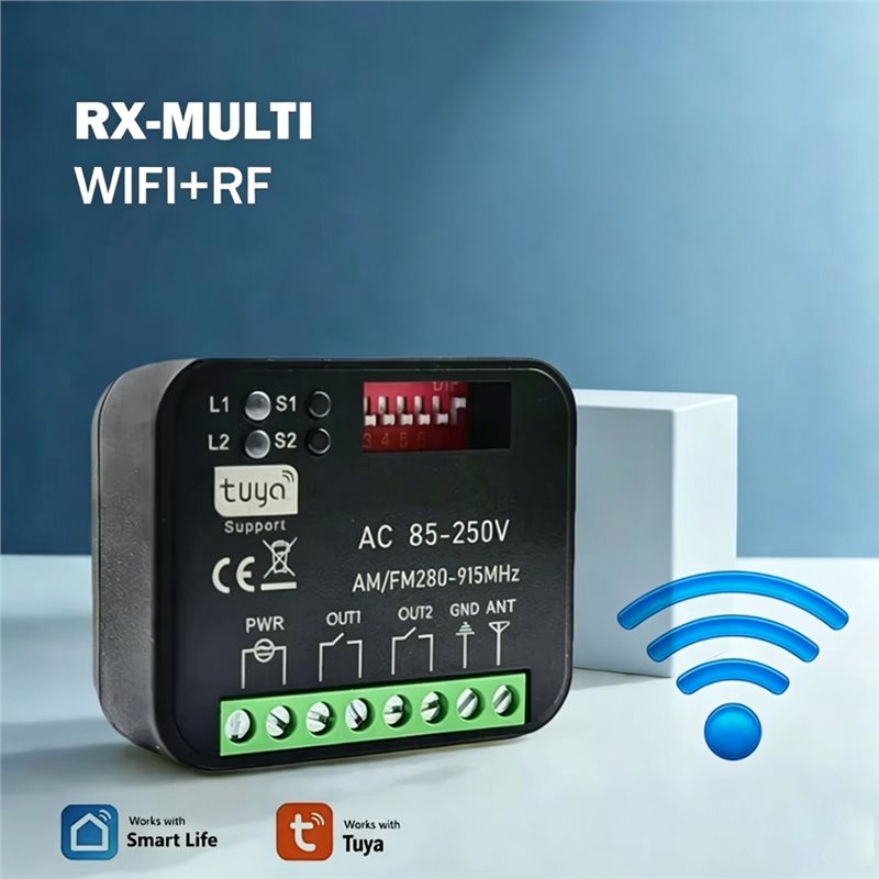 [NEW A09R!】 Garage Door/Gate R - 433Mhz Receiver Module ulasan dan harga